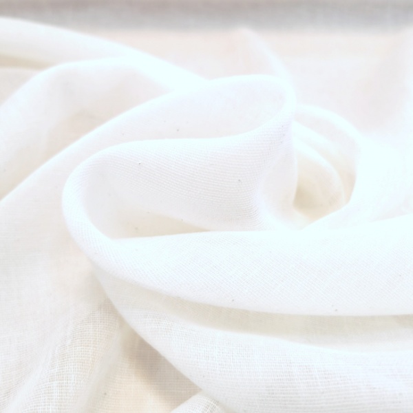 WASHED MUSLIN - WHITE